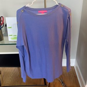 Lilly Pulitzer Purple Sweater